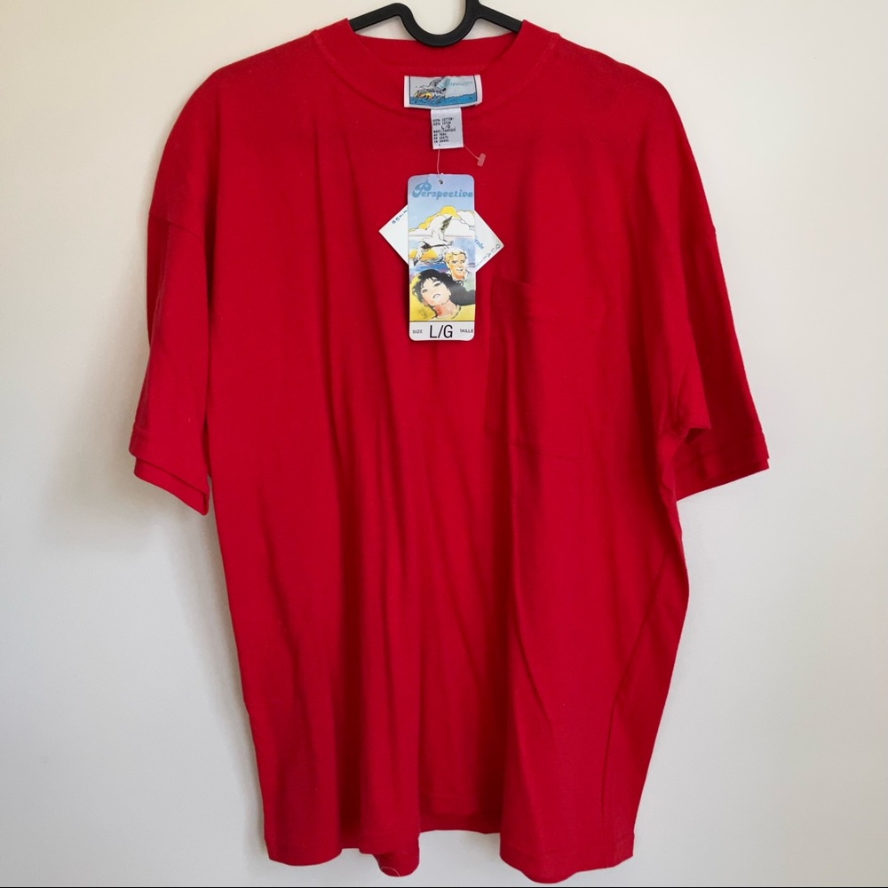 Vintage Dead Stock Tee with Front Pocket